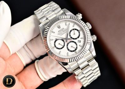 Rolex Daytona 9100 Movement 41mm 904L Steel YG/WG President Band Watch